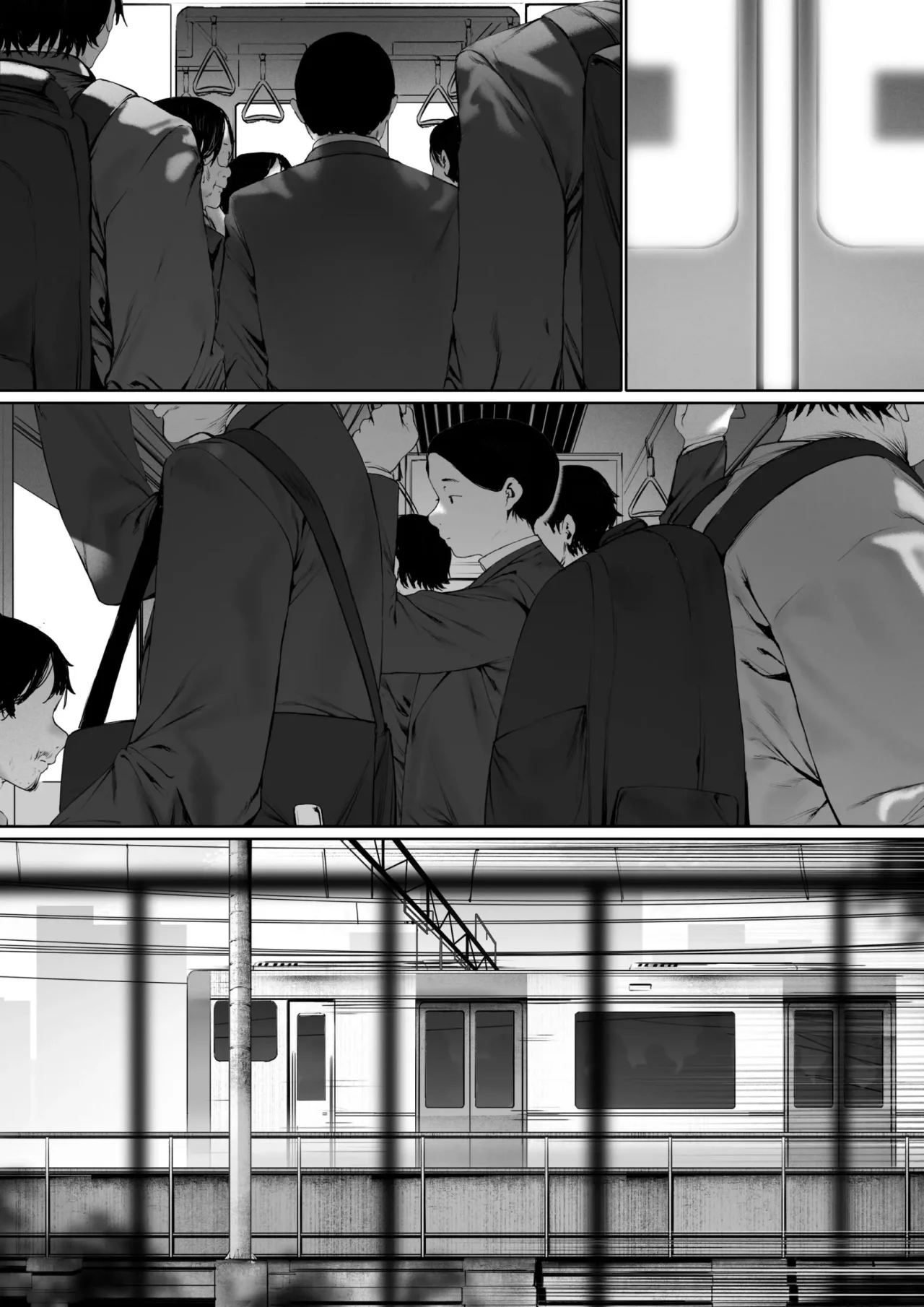 Morita Shiki Gifu To Doukyou Suru Ni Natta Shiawase Na Shinkon Seikatsu O Okuro Hazu Datta No Ni 3Se Suponía que Yo Vivía la Feliz Vida de Recién Casada, Pero Terminé... Siendo Violada por mi Suegro. 3 Spanish Digital - Image 51