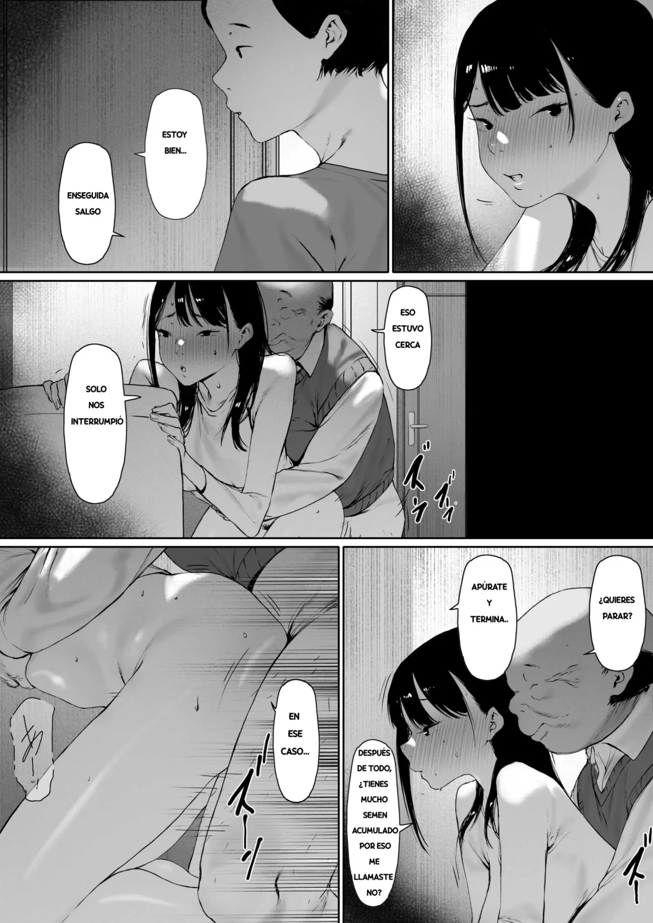 Morita Shiki Gifu To Doukyou Suru Ni Natta Shiawase Na Shinkon Seikatsu O Okuro Hazu Datta No Ni 3Se Suponía que Yo Vivía la Feliz Vida de Recién Casada, Pero Terminé... Siendo Violada por mi Suegro. 3 Spanish Digital - Image 73