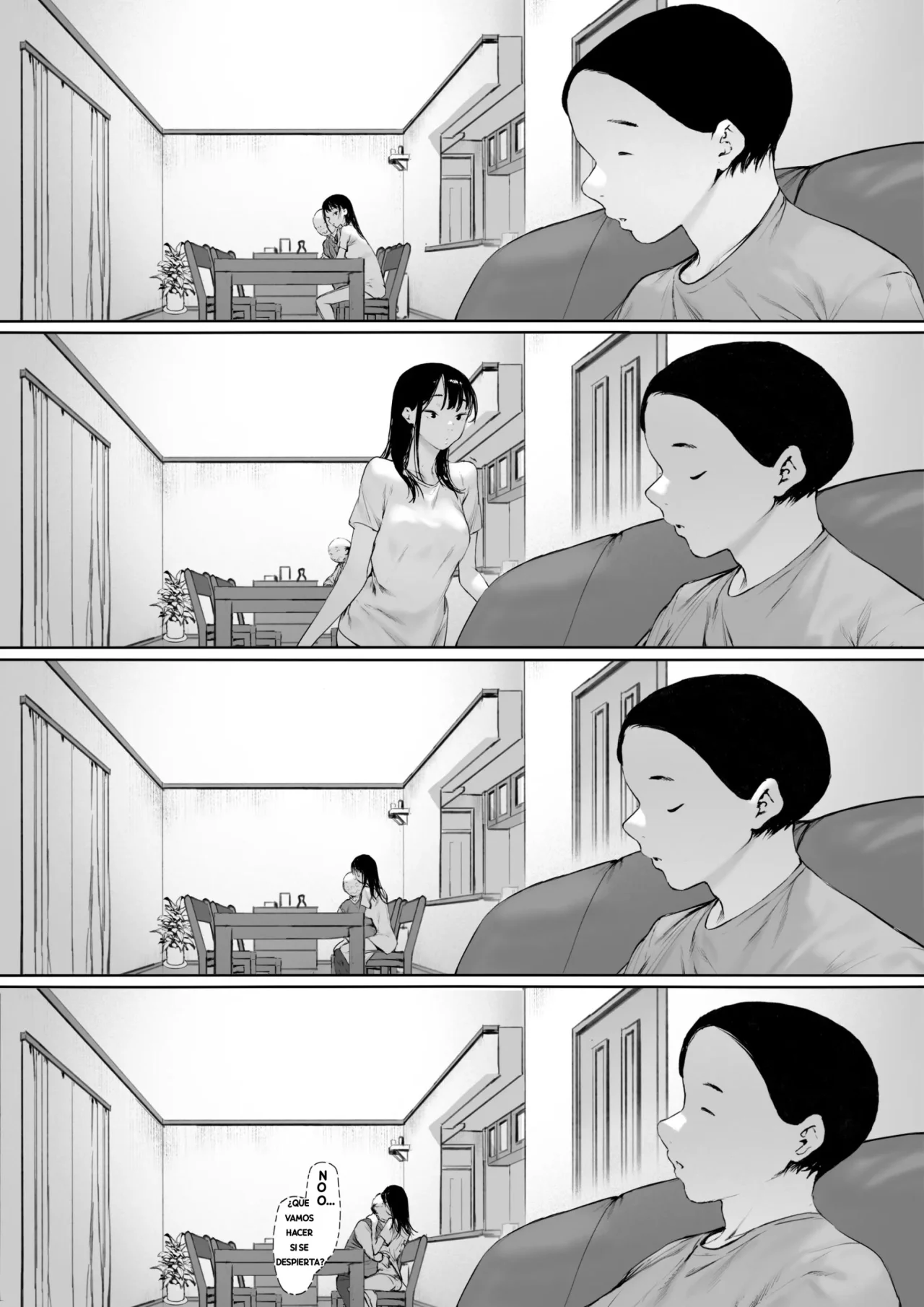 Morita Shiki Gifu To Doukyou Suru Ni Natta Shiawase Na Shinkon Seikatsu O Okuro Hazu Datta No Ni 3Se Suponía que Yo Vivía la Feliz Vida de Recién Casada, Pero Terminé... Siendo Violada por mi Suegro. 3 Spanish Digital - Image 79