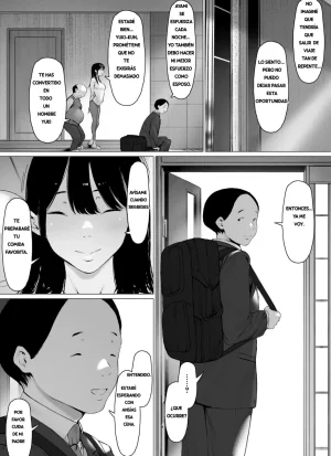 Morita Shiki Gifu To Doukyou Suru Ni Natta Shiawase Na Shinkon Seikatsu O Okuro Hazu Datta No Ni 3Se Suponía que Yo Vivía la Feliz Vida de Recién Casada, Pero Terminé... Siendo Violada por mi Suegro. 3 Spanish Digital - Page 90