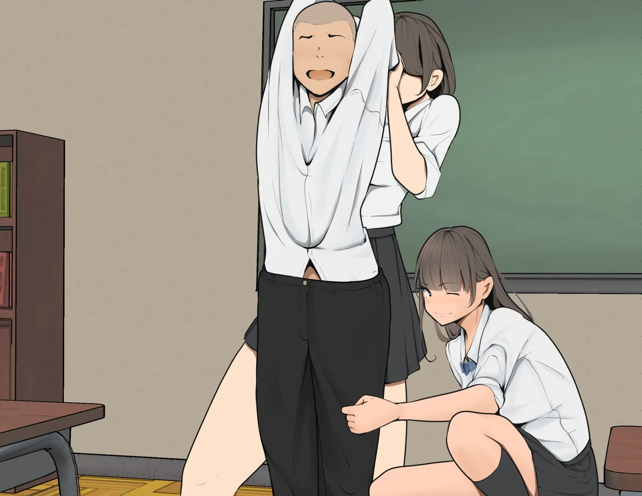 moudeta Ryouwa no Gakkou Genderless-ka de Dai Panic - Image 274