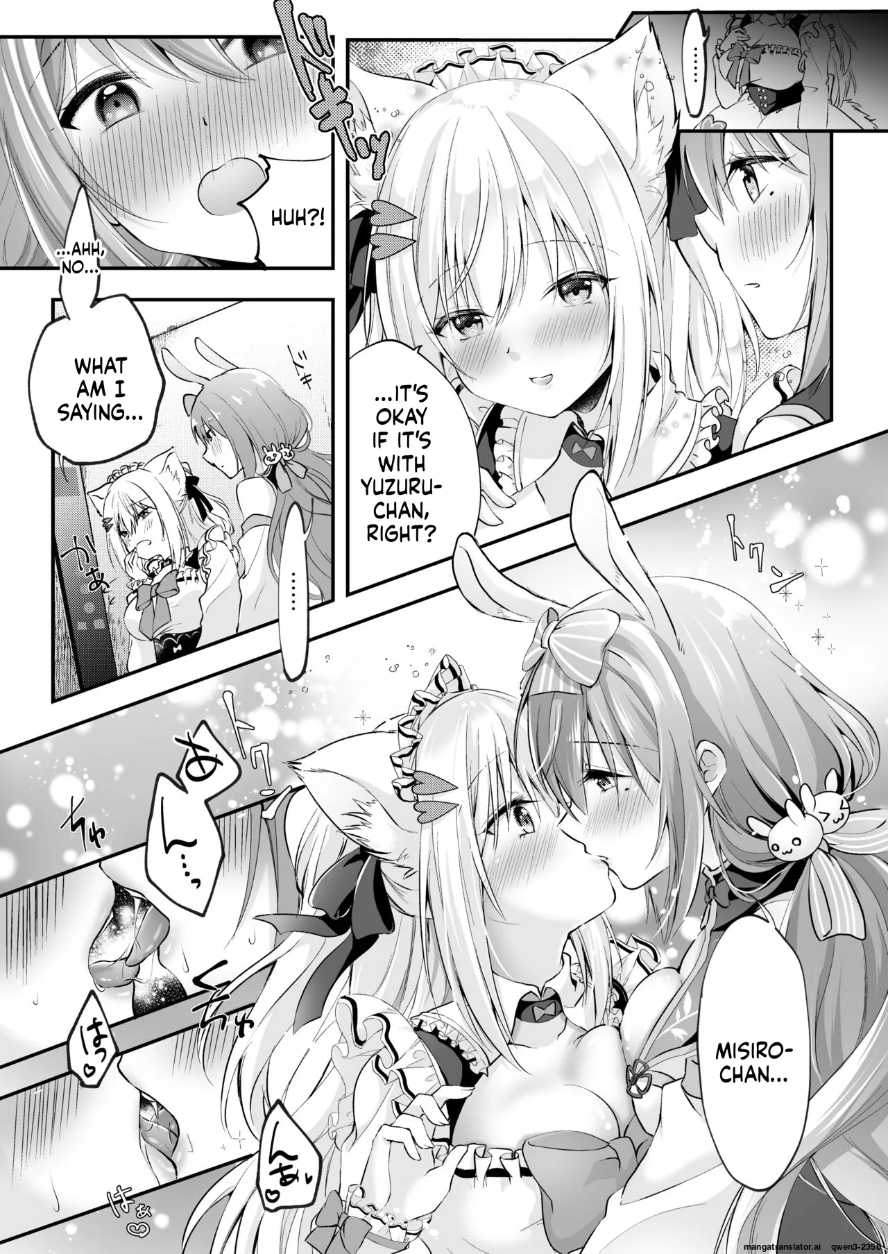 Mousou Aria Rurimaru NPro Ero Trap Dungeon Shirayuki Mishiro, Enomiya Milk, Himesaki Yuzuru Digital SCANMTL - Image 10