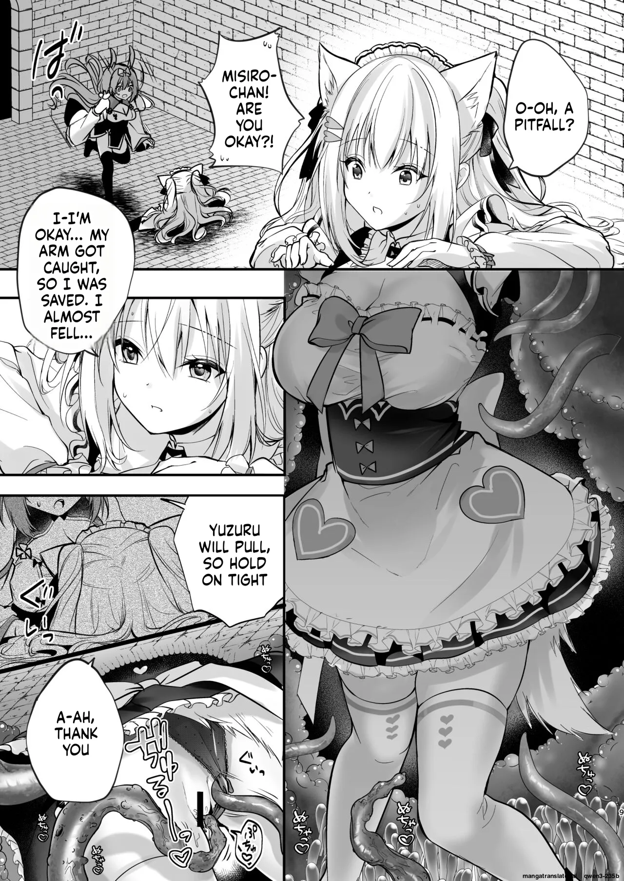 Mousou Aria Rurimaru NPro Ero Trap Dungeon Shirayuki Mishiro, Enomiya Milk, Himesaki Yuzuru Digital SCANMTL - Image 24