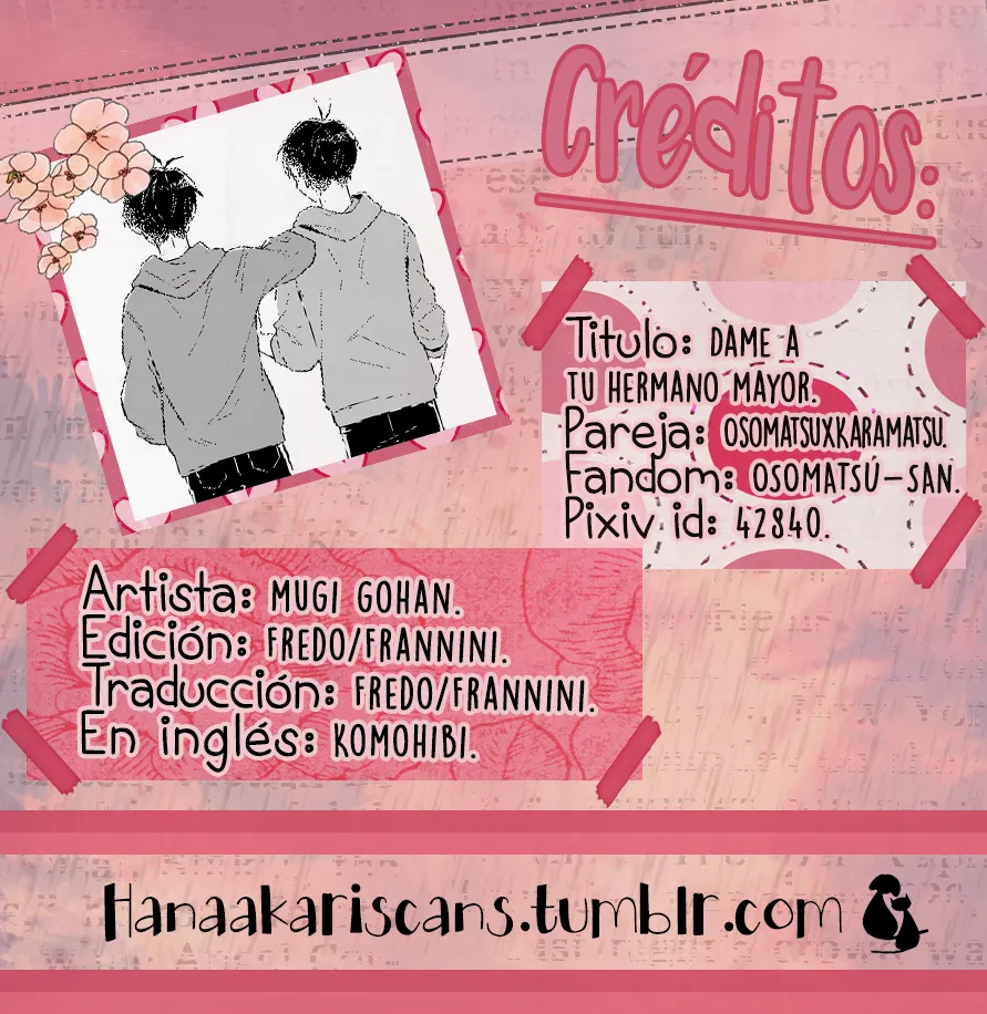 mugi gohanmg_mesi - Dame a tu hermano mayor - Osomatsu dj Spanish - Image 56