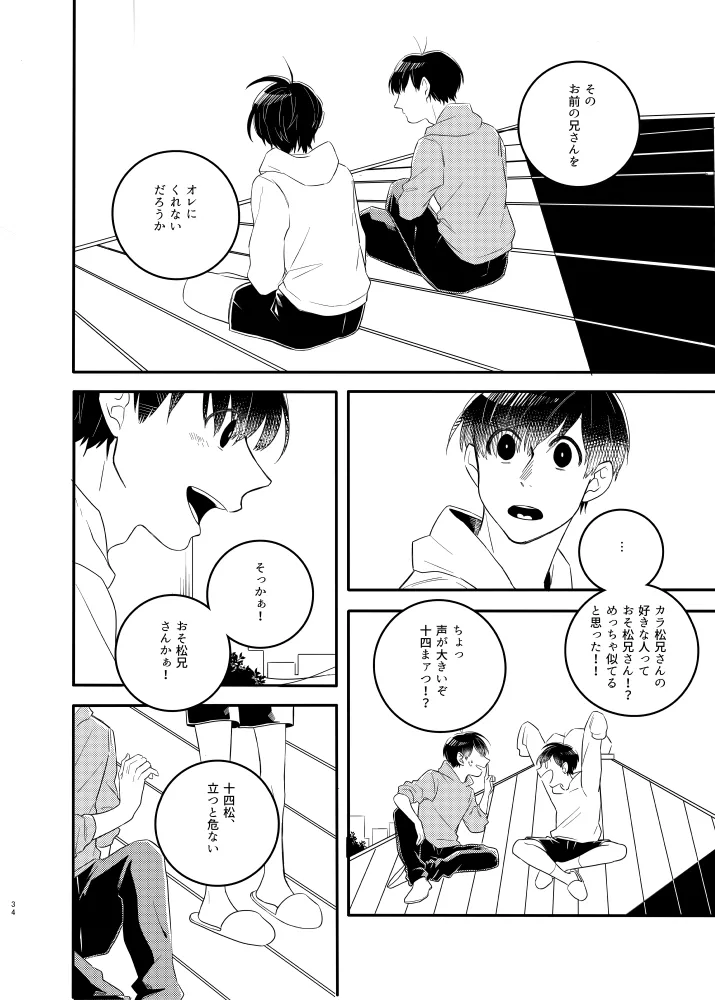 mugi gohanmg_mesi- Omae no nii-chan ore ni choodai - Osomatsu dj - Image 35