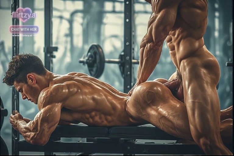 Muscular 3D gay men get fucked in the ass in a public gym - 28 Pics - Image 20