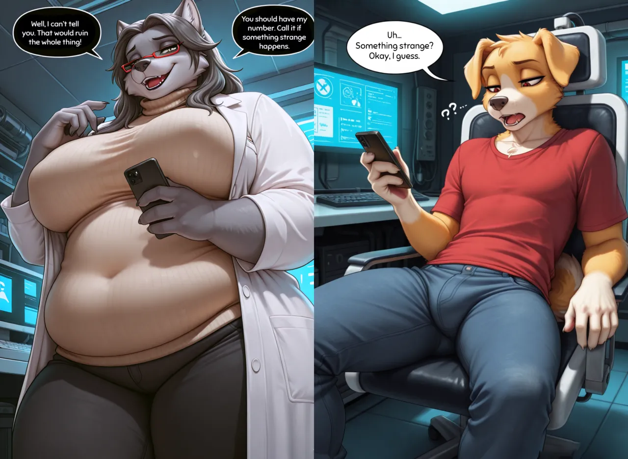 My Boss, My Mommy furry, diaper, femdom, bbw - Image 12