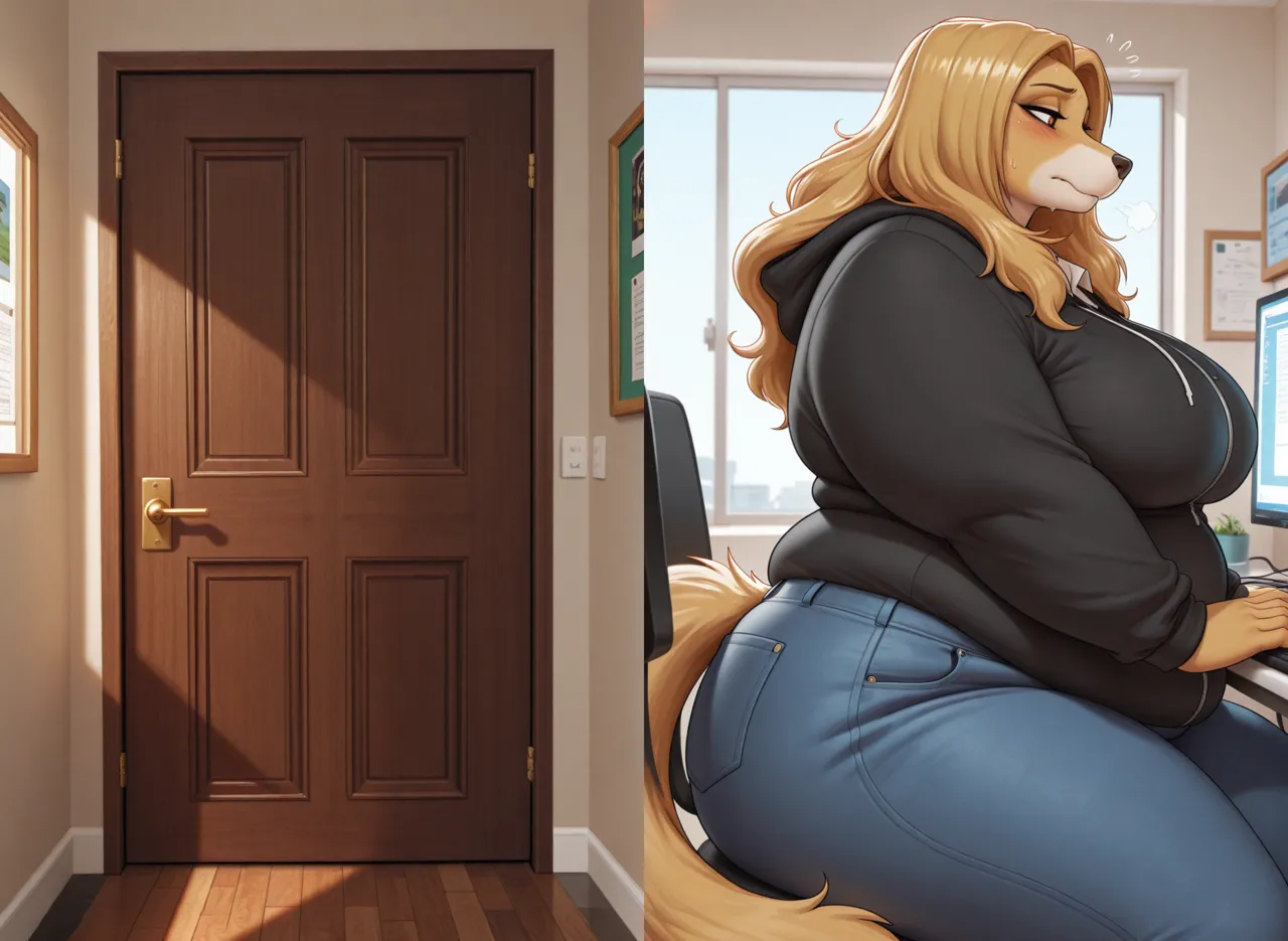 My Boss, My Mommy furry, diaper, femdom, bbw - Image 161