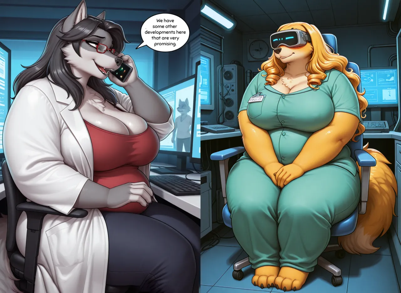 My Boss, My Mommy furry, diaper, femdom, bbw - Image 31