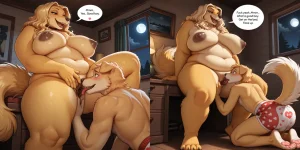 My Boss, My Mommy furry, diaper, femdom, bbw - Page 122