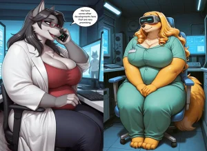 My Boss, My Mommy furry, diaper, femdom, bbw - Page 31