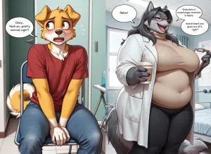 My Boss, My Mommy furry, diaper, femdom, bbw - Page 5