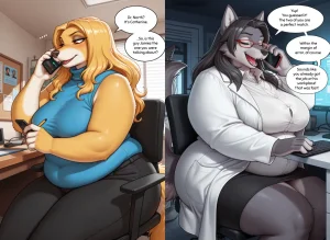 My Boss, My Mommy furry, diaper, femdom, bbw - Page 65