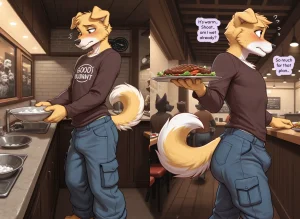 My Boss, My Mommy furry, diaper, femdom, bbw - Page 97