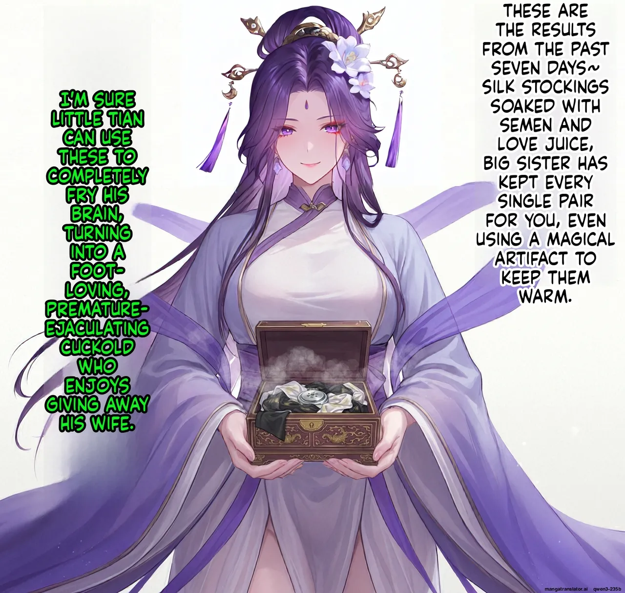 My fiancée, Fairy Ziyang, sent to a brothel English - Image 44