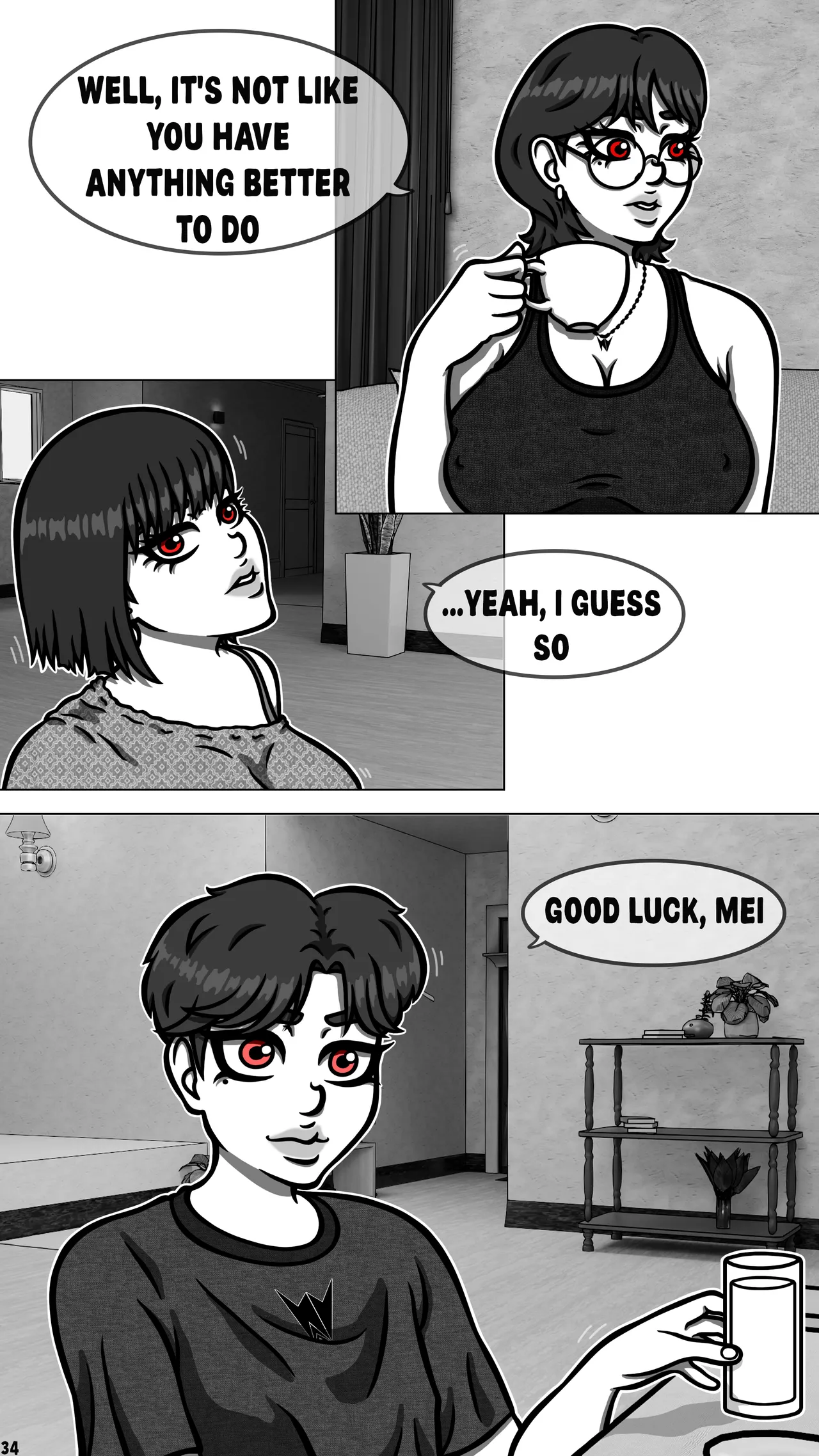 My Goth Futa Sis Is Huge Part1-2 - Image 36