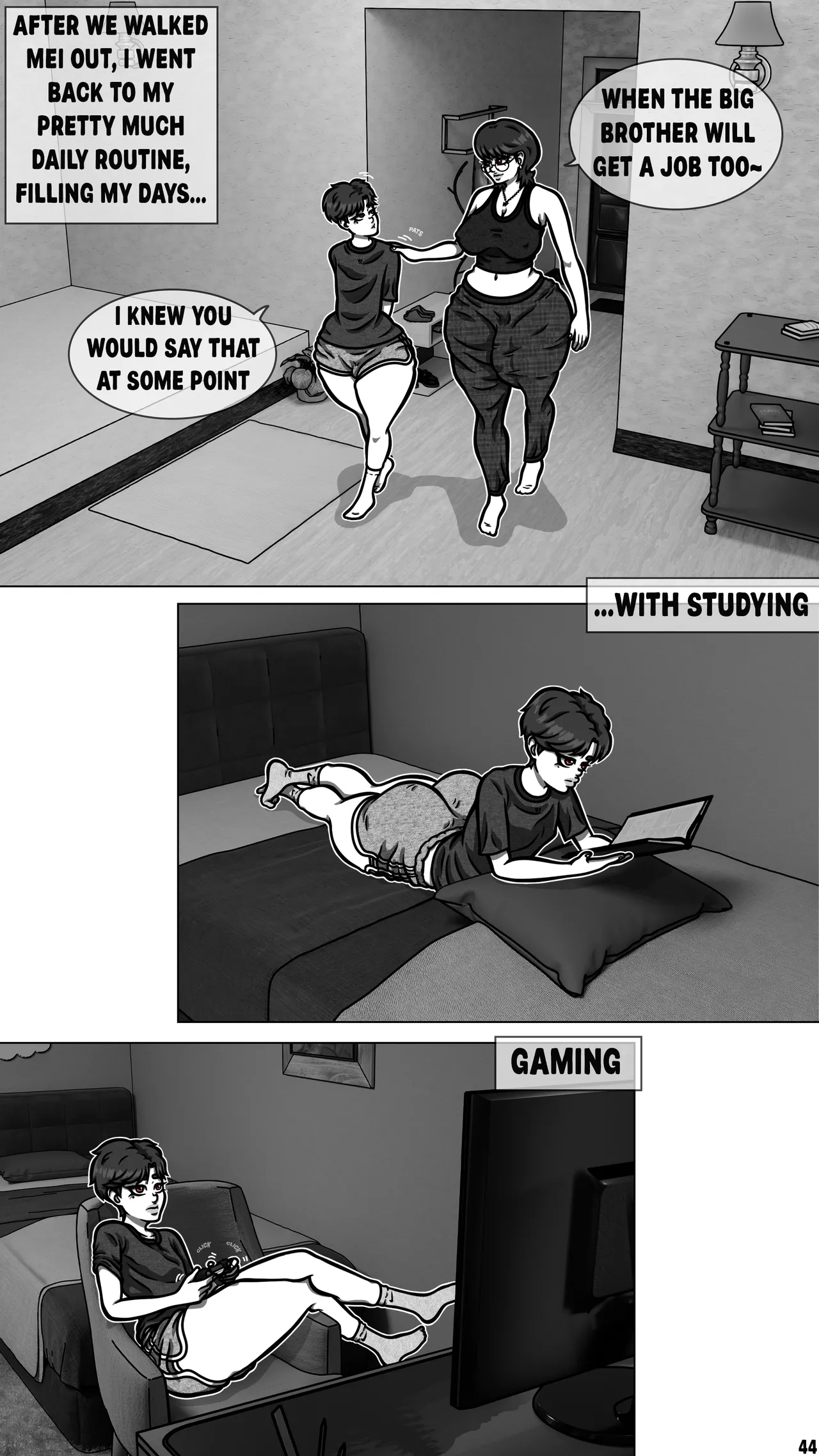 My Goth Futa Sis Is Huge Part1-2 - Image 46