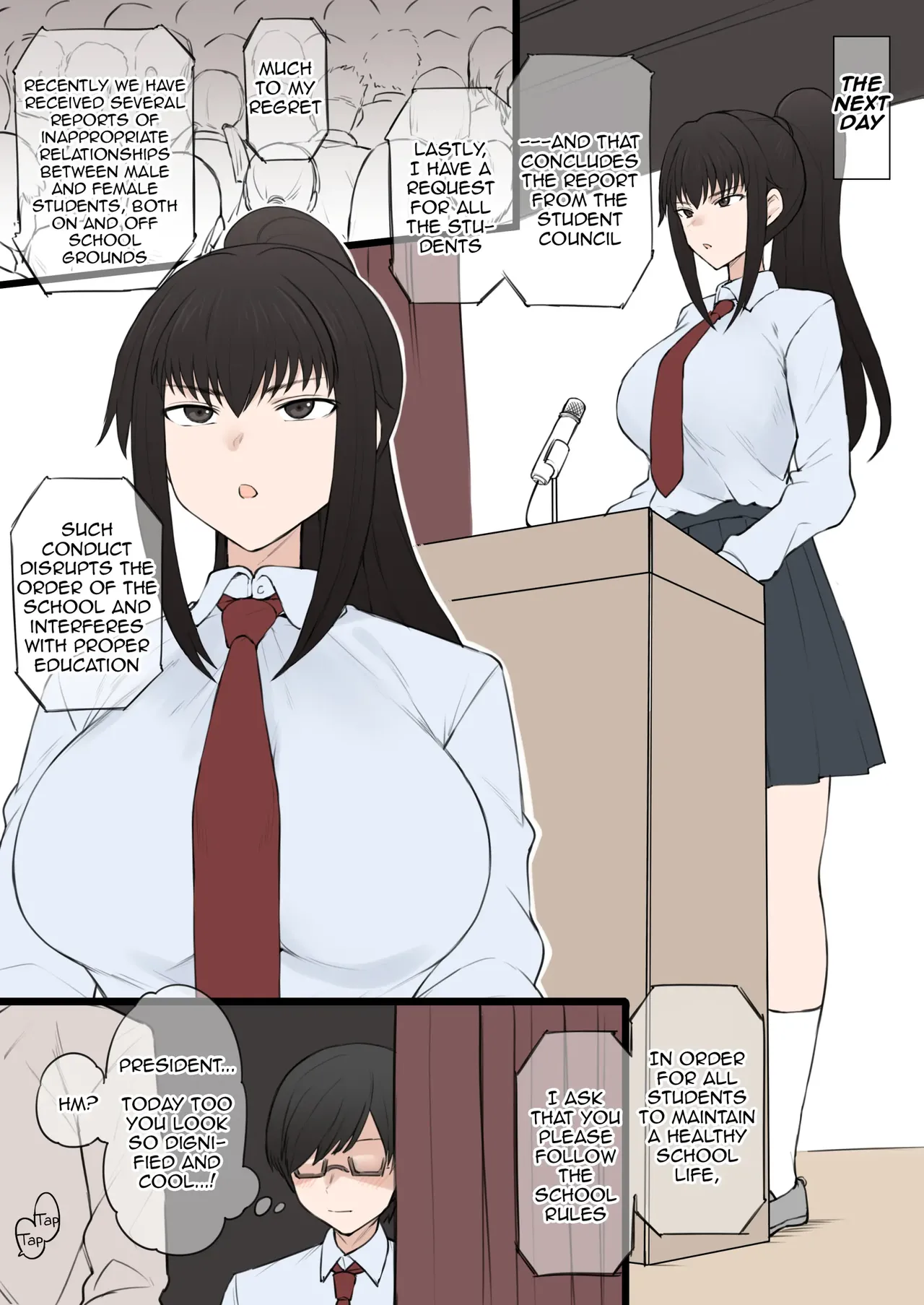 My Happy Student Council Life Is Slowly Being Destroyed Behind My Back By A Playboy New Student - Image 24