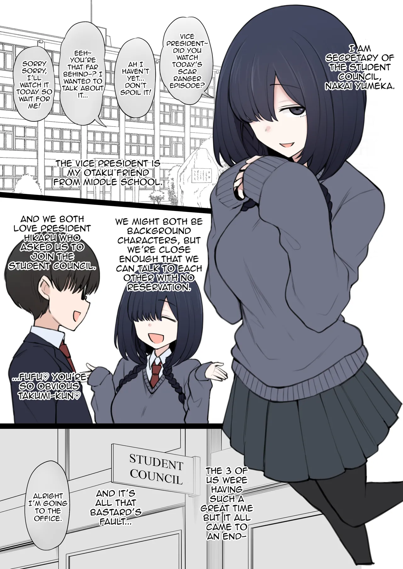 My Happy Student Council Life Is Slowly Being Destroyed Behind My Back By A Playboy New Student - Image 32