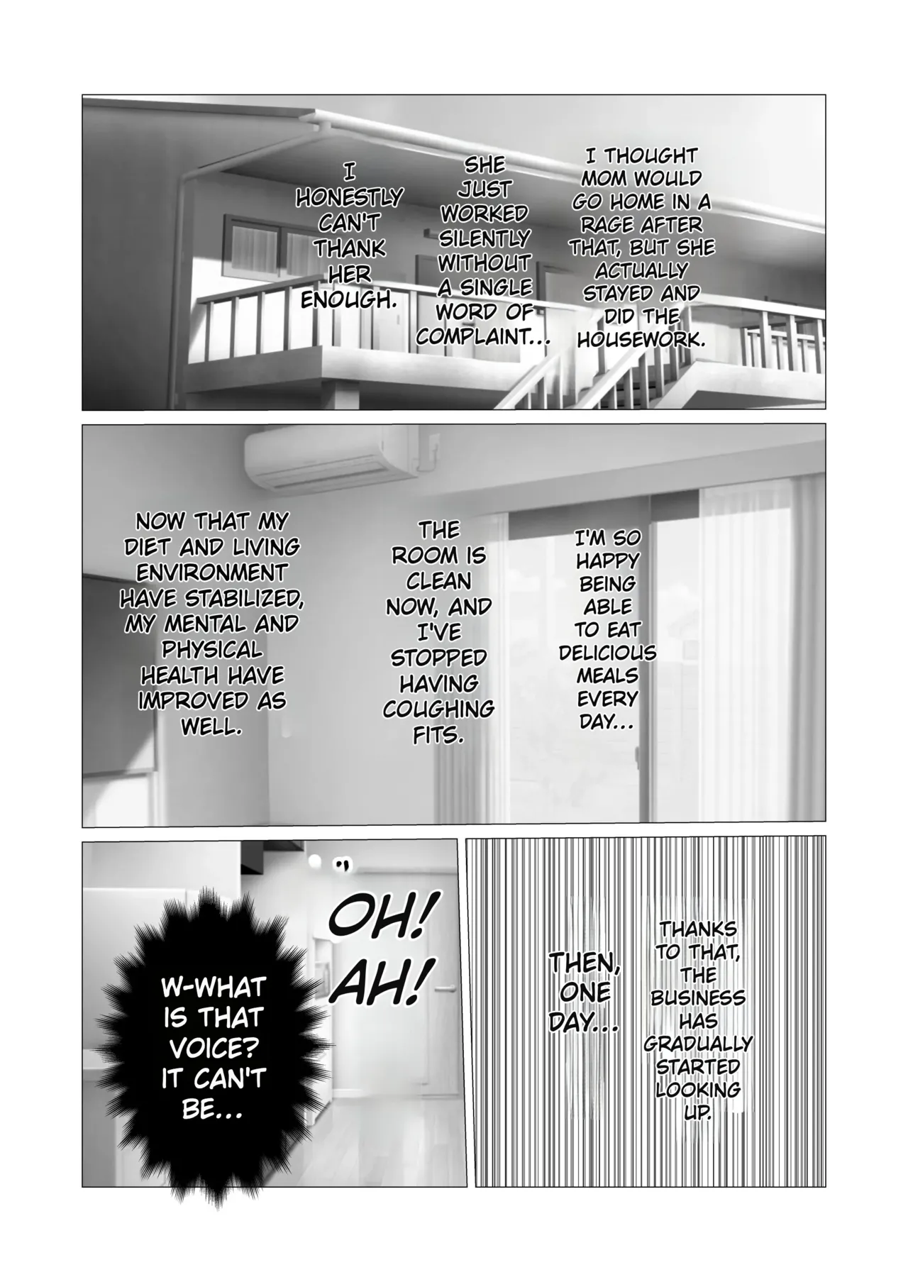 My Mom Came to Tokyo Because She Was Worried About Me, but Then I Pushed Her Down English MTL - Image 14