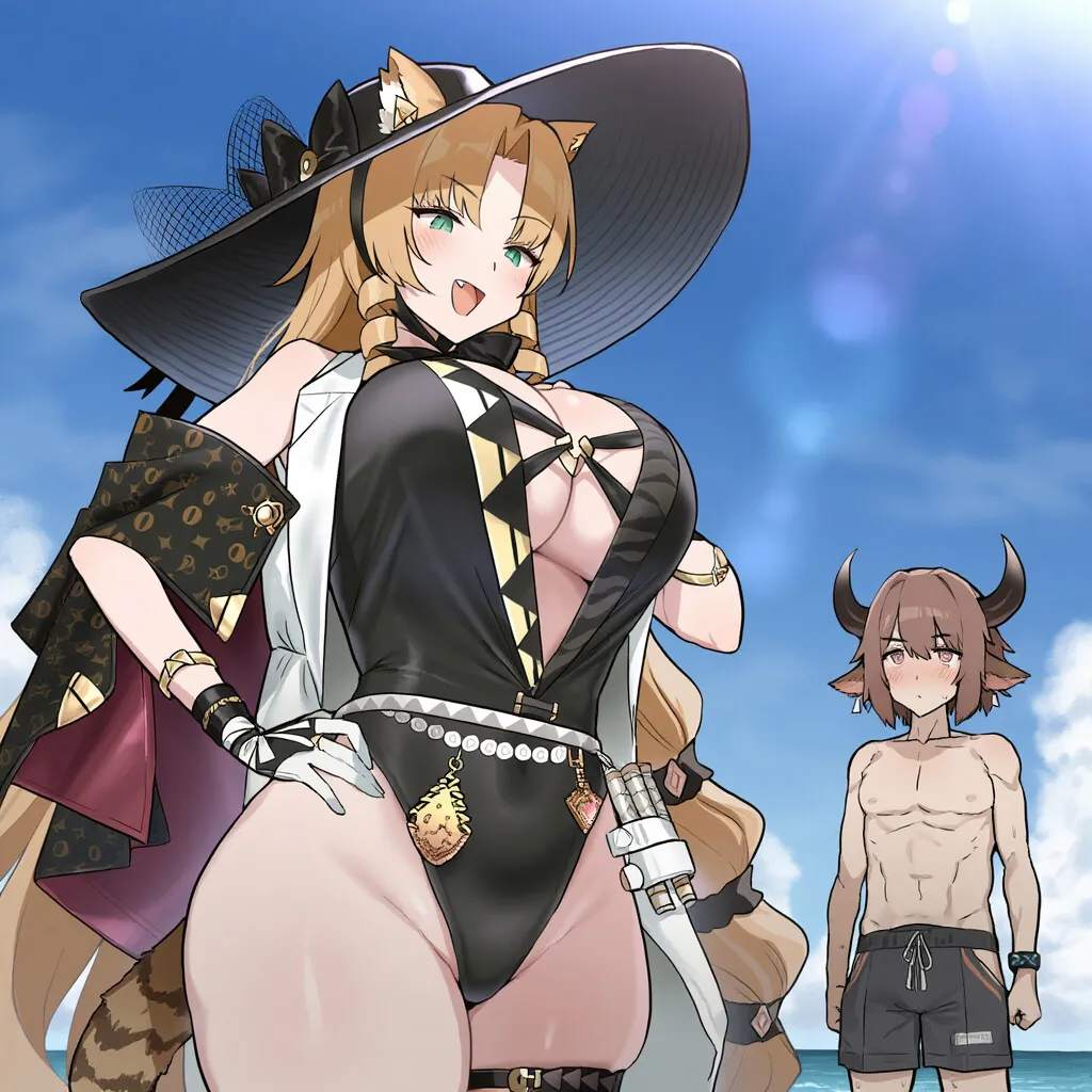 Myanu Arknights Swire x Bison 429p Patreon - Image 1