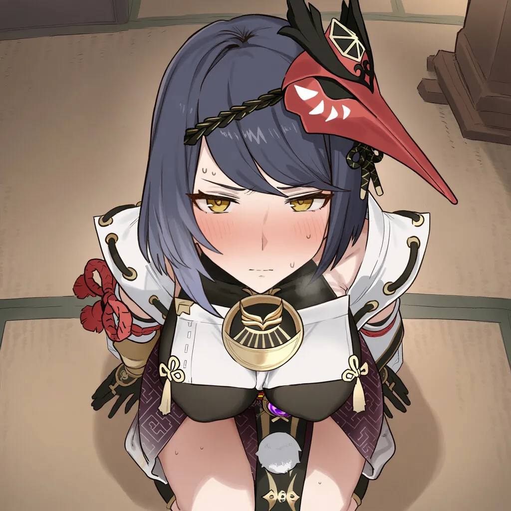 Myanu Netorare Inazuma - Kujou Sara - Image 81