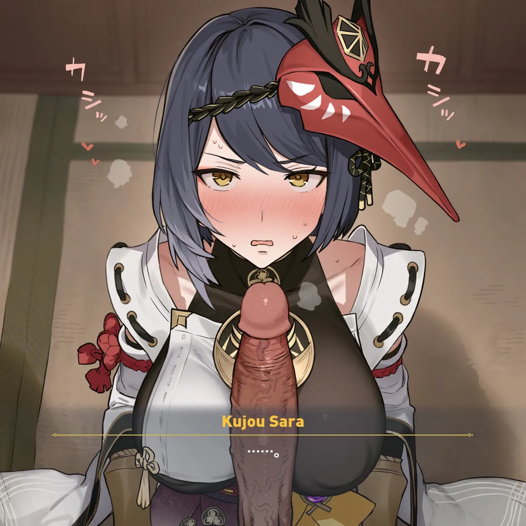 Myanu Netorare Inazuma - Kujou Sara - Image 86
