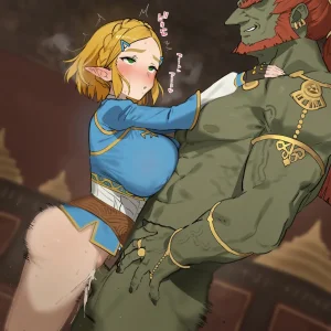 Myanu Zelda x Ganondorf 345p Patreon - Page 125