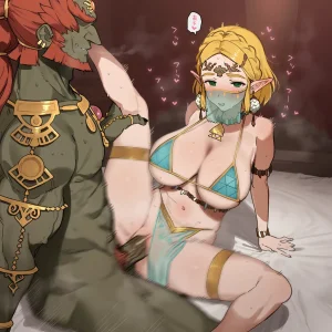 Myanu Zelda x Ganondorf 345p Patreon - Page 231