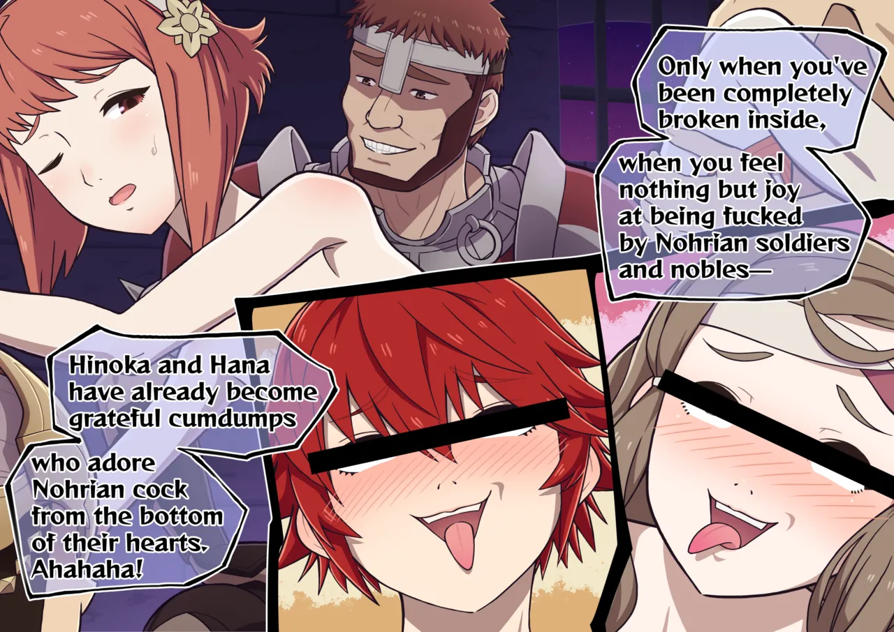 NA-LU White Night Princess Sakura Rape The Night All My Friends Fell English and Japanese - Image 53