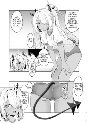 Naguu no Shiro Naguu Bloomer no Iori to Tappuri Ecchi Lots of sex with Iori in bloomers Blue Archive English meganekun_tl Digital - Page 4