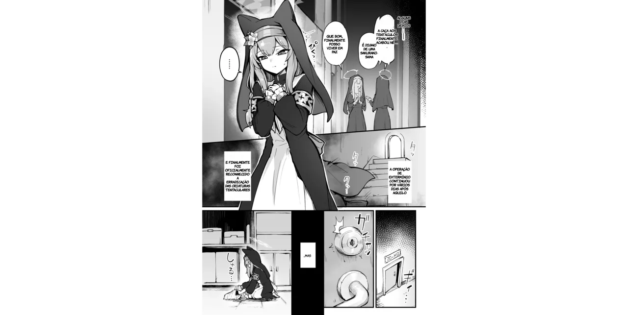 Naminori Navy ebinavy Mari Shokushu Ochi III Houga Blue Archive TR-285 Portuguse-BR Digital - Image 3