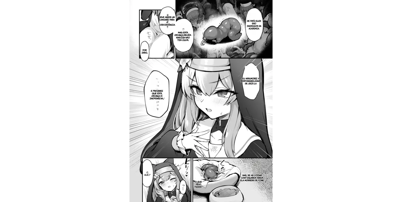 Naminori Navy ebinavy Mari Shokushu Ochi III Houga Blue Archive TR-285 Portuguse-BR Digital - Image 5