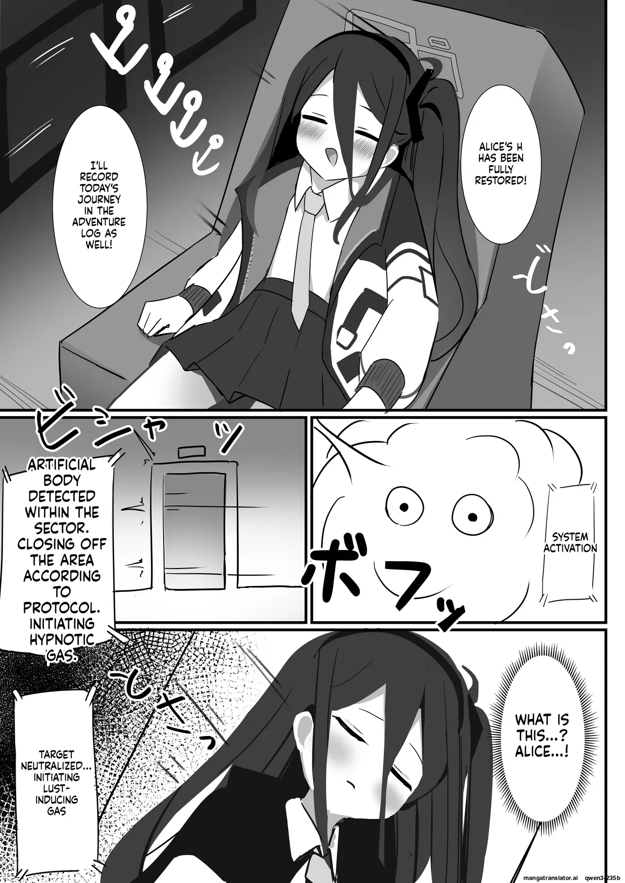 Nana Hyakuya Yaona AL-1S Seishokukinou Maintenance Blue Archive Digital SCANMTL - Image 4