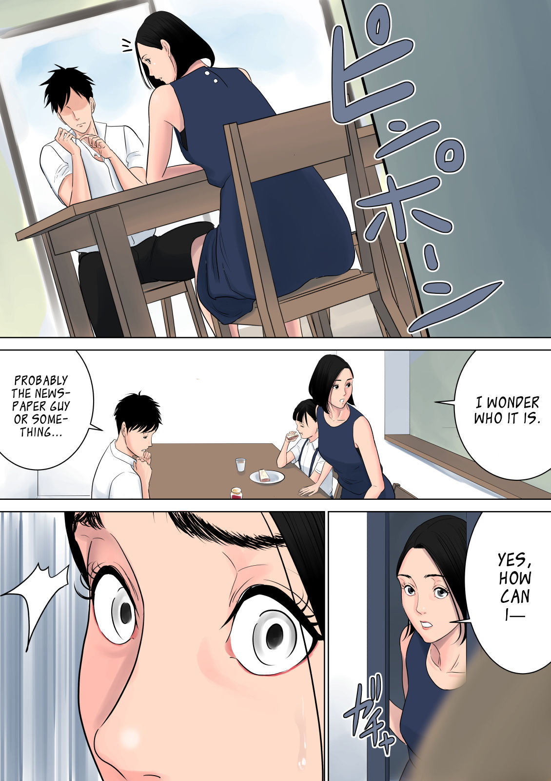 Nanimo Shiranai - Old man blackmails cheating hentai wife and whole neighborhood gangbangs her - 110 Pics - Image 48