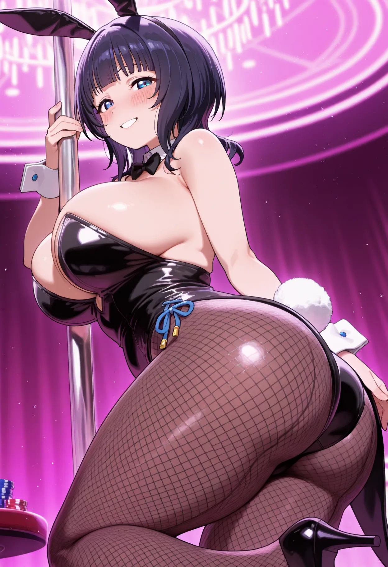 Nankoai Karin Asaka- 朝香 果林 -req-bunnysuit-casino-gb- Patreon - Image 4
