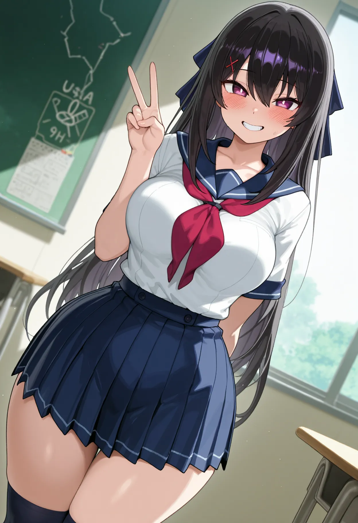 Nankoai Misaki Tobisawa -Uniform -BBC Ao no Kanata no Four Rhythm - Image 1