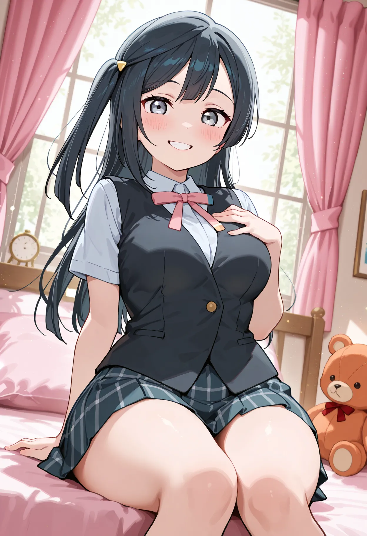 Nankoai Setsuna Yuki - 優木 せつ菜 -req-uniform-bedroom- Patreon - Image 2