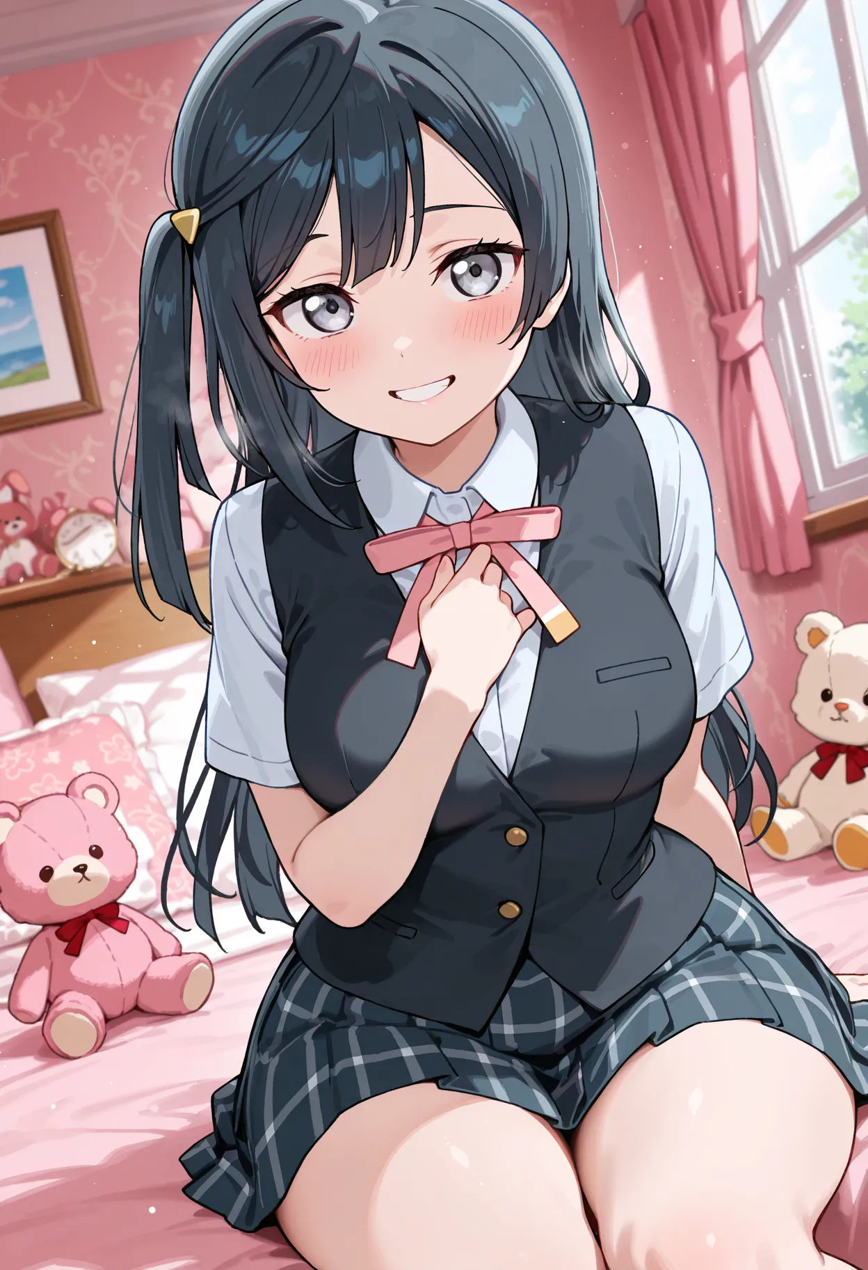 Nankoai Setsuna Yuki - 優木 せつ菜 -req-uniform-bedroom- Patreon - Image 4