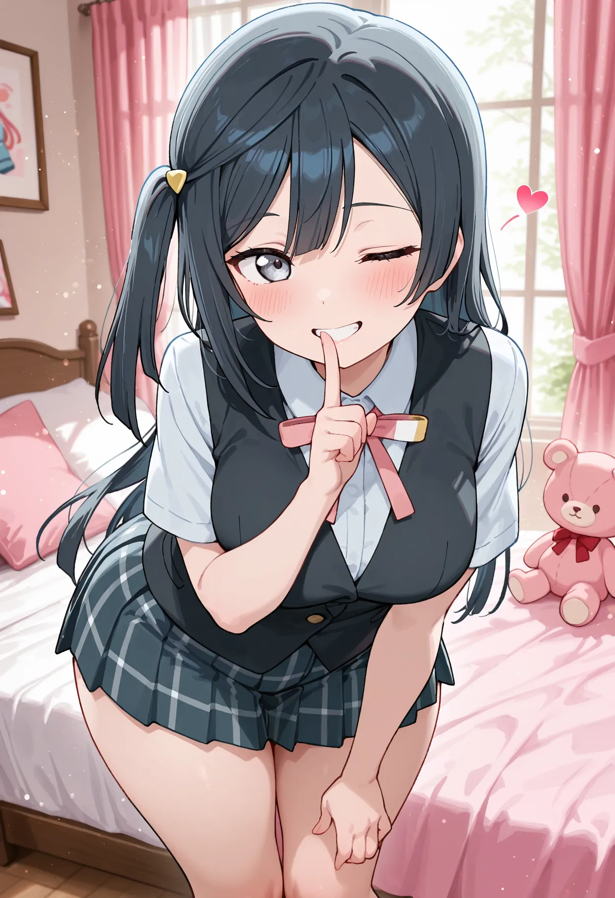 Nankoai Setsuna Yuki - 優木 せつ菜 -req-uniform-bedroom- Patreon - Image 5