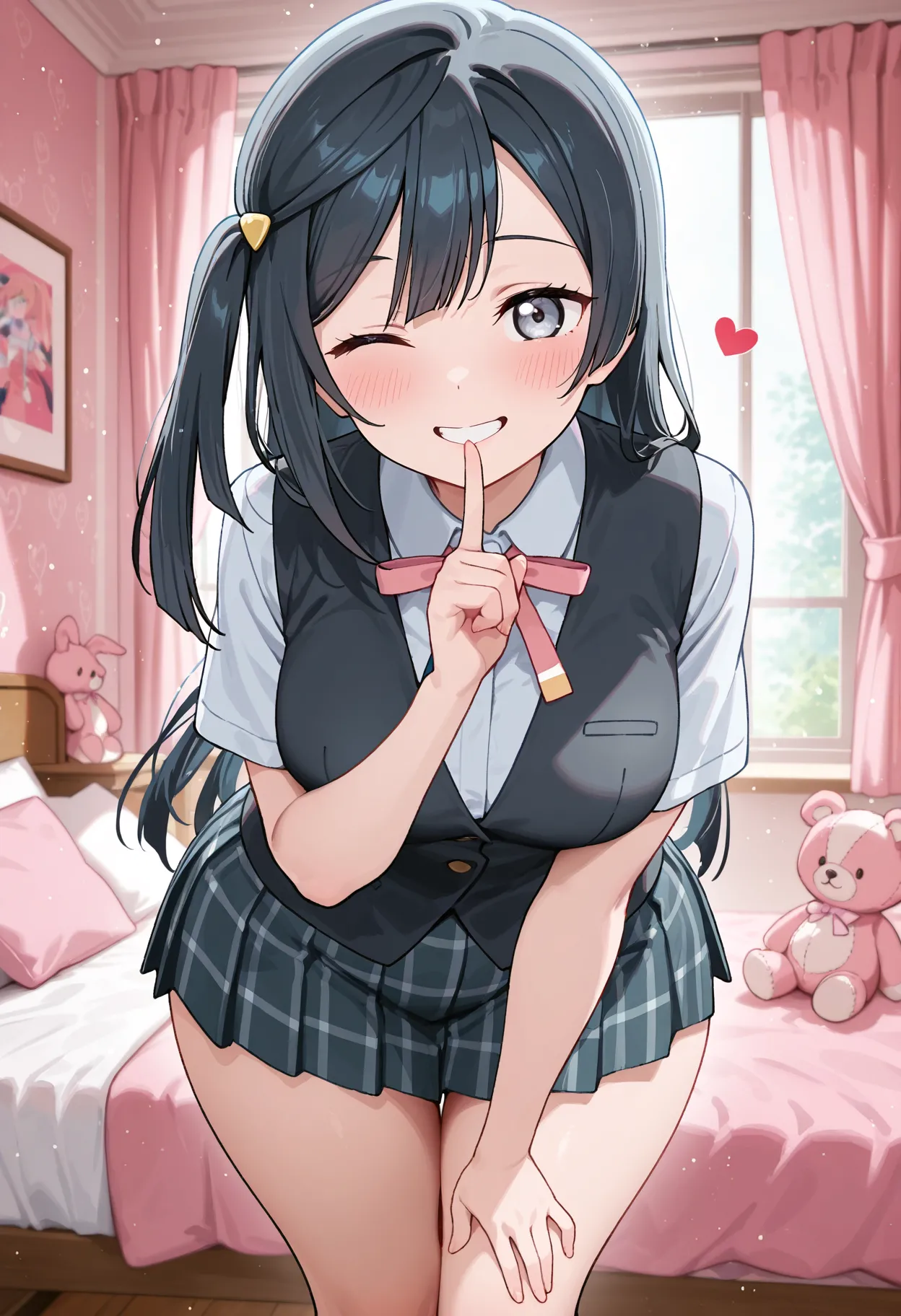 Nankoai Setsuna Yuki - 優木 せつ菜 -req-uniform-bedroom- Patreon - Image 7