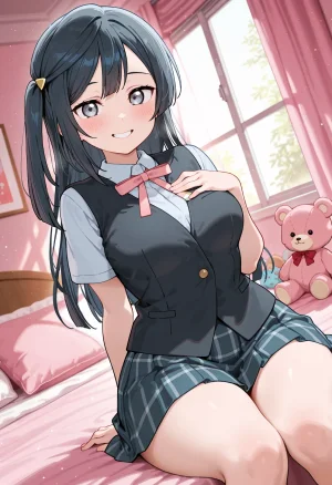 Nankoai Setsuna Yuki - 優木 せつ菜 -req-uniform-bedroom- Patreon Thumbnail