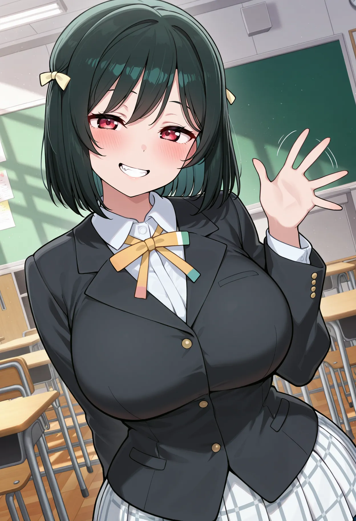 Nankoai Shioriko Mifune - 三船栞子 -req-uniform.goldbikini-bathroom-BBC- Patreon - Image 1