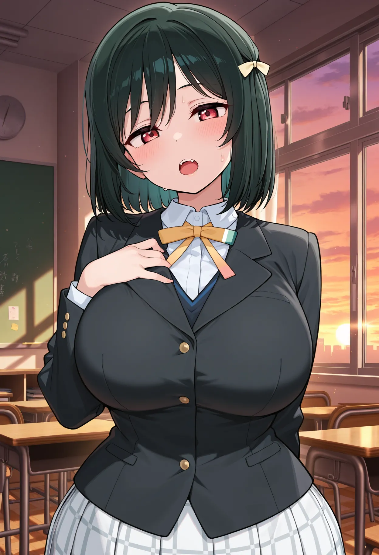 Nankoai Shioriko Mifune - 三船栞子 -req-uniform.goldbikini-bathroom-BBC- Patreon - Image 12