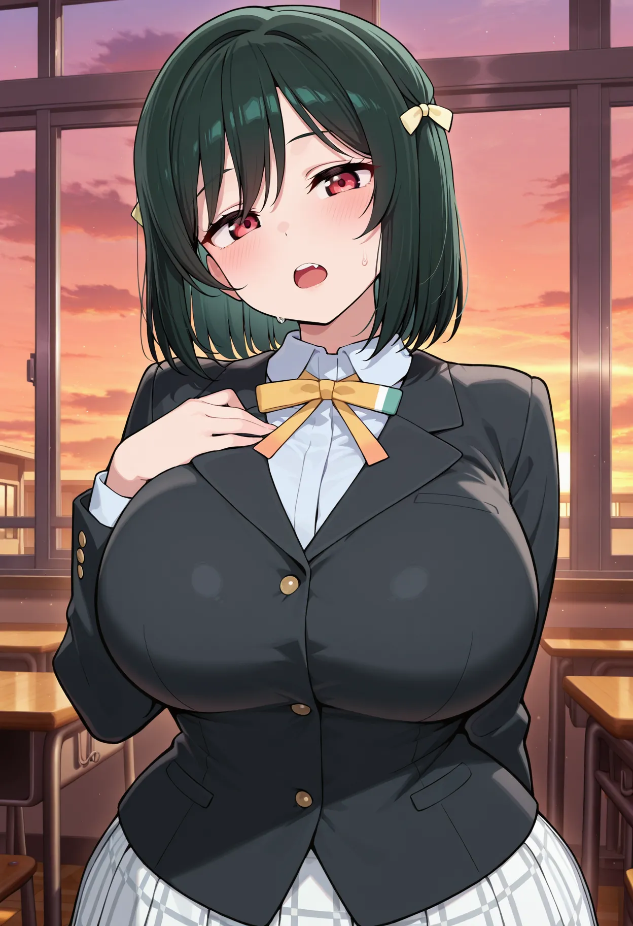 Nankoai Shioriko Mifune - 三船栞子 -req-uniform.goldbikini-bathroom-BBC- Patreon - Image 15