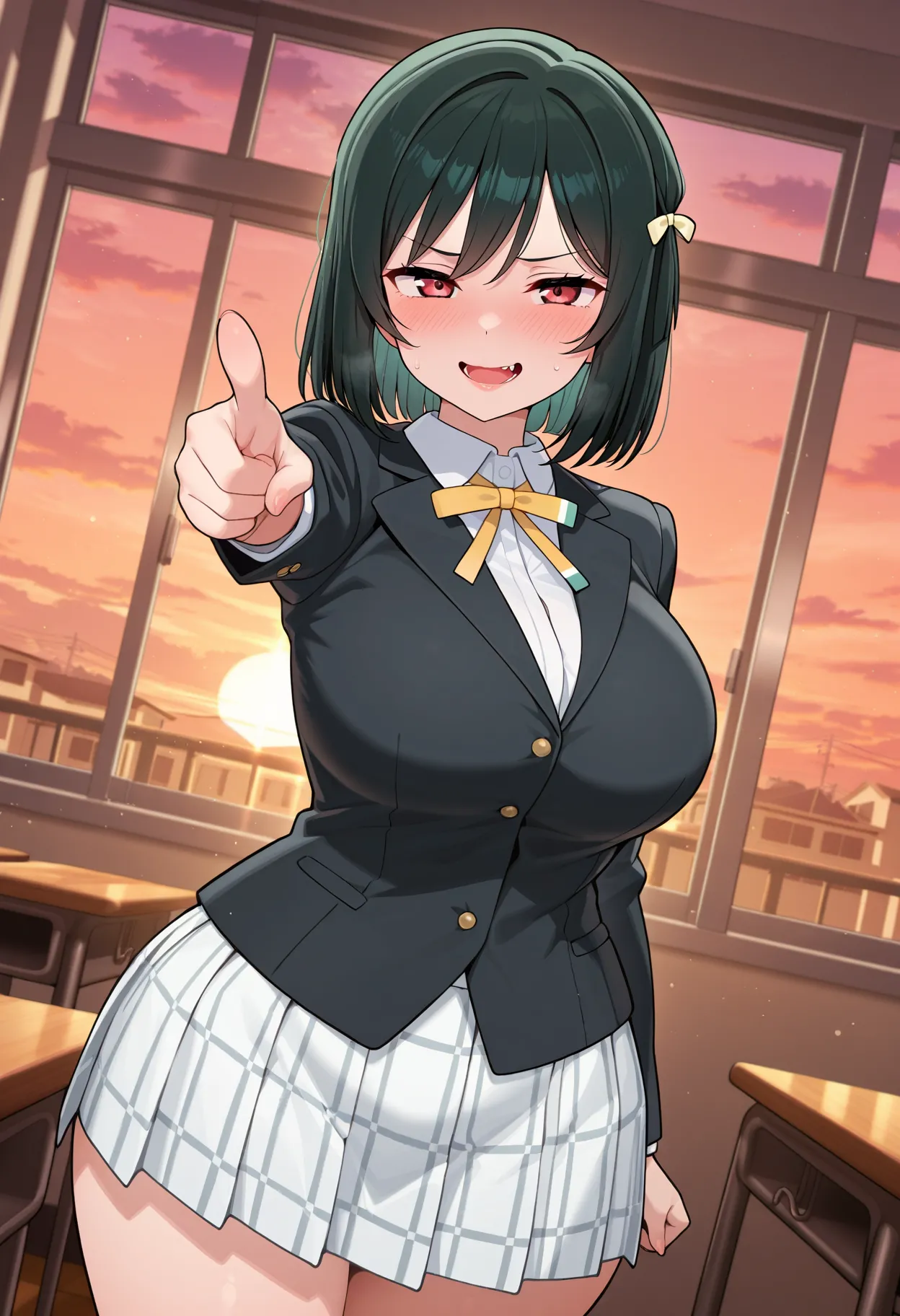 Nankoai Shioriko Mifune - 三船栞子 -req-uniform.goldbikini-bathroom-BBC- Patreon - Image 20