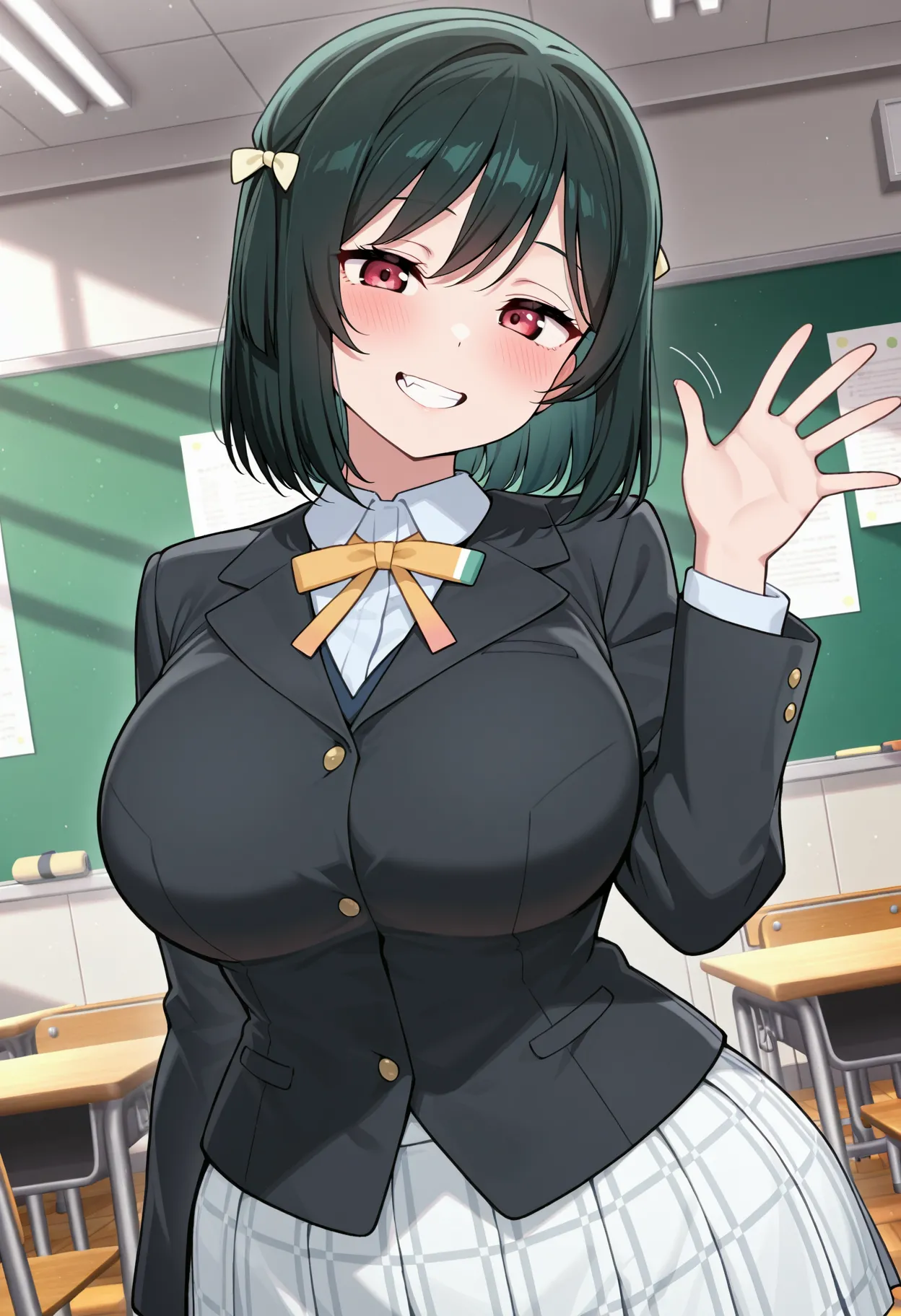 Nankoai Shioriko Mifune - 三船栞子 -req-uniform.goldbikini-bathroom-BBC- Patreon - Image 3