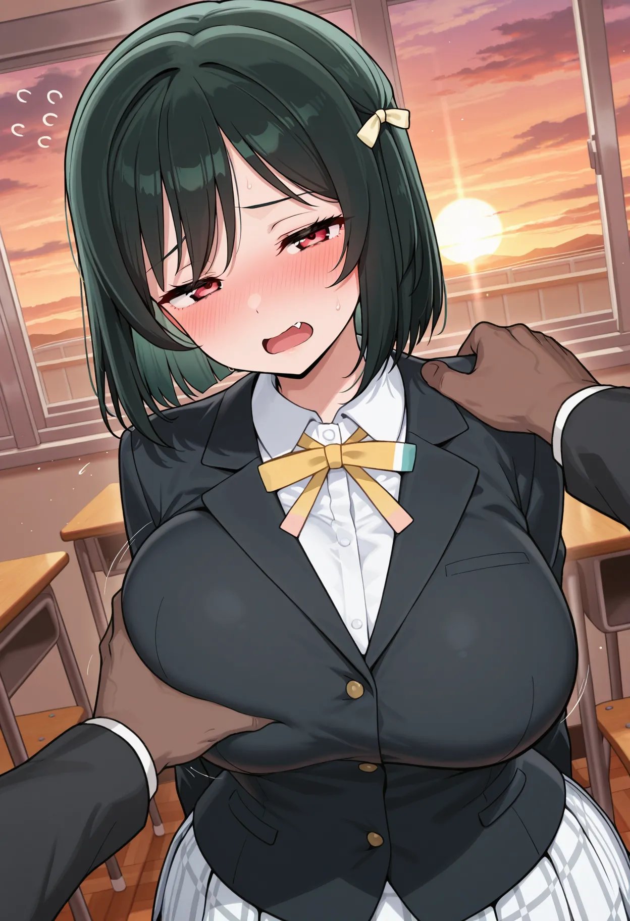 Nankoai Shioriko Mifune - 三船栞子 -req-uniform.goldbikini-bathroom-BBC- Patreon - Image 34