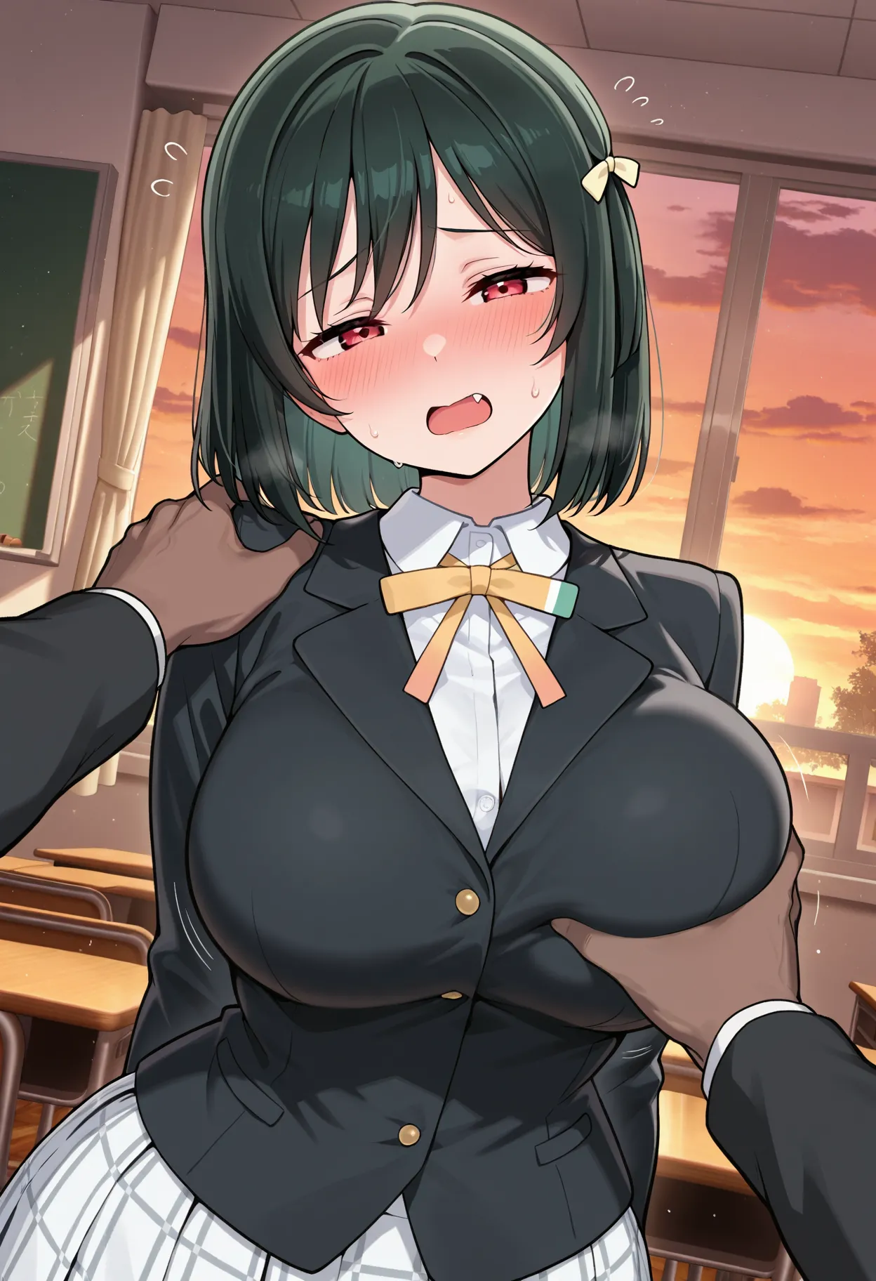 Nankoai Shioriko Mifune - 三船栞子 -req-uniform.goldbikini-bathroom-BBC- Patreon - Image 36