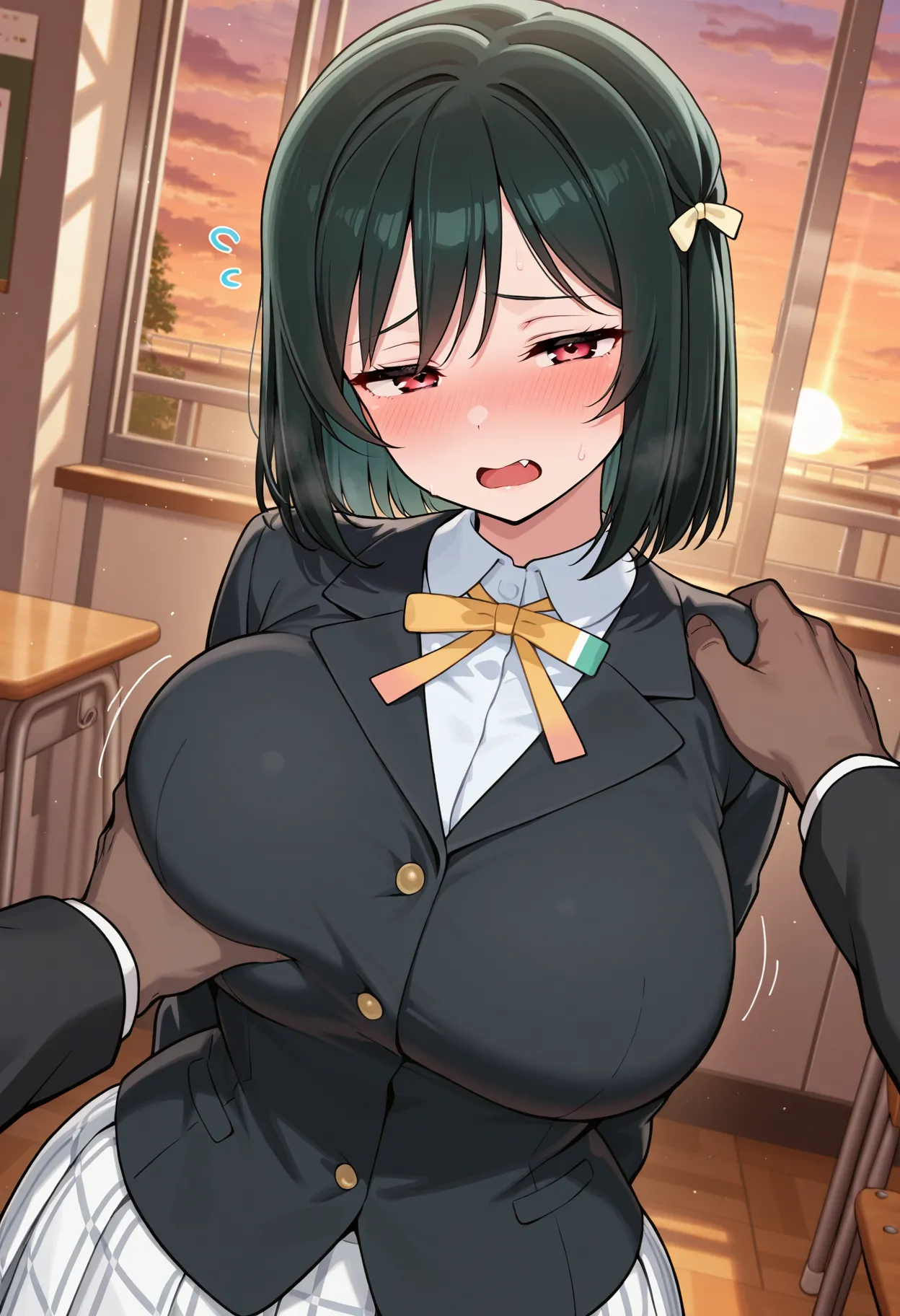 Nankoai Shioriko Mifune - 三船栞子 -req-uniform.goldbikini-bathroom-BBC- Patreon - Image 38